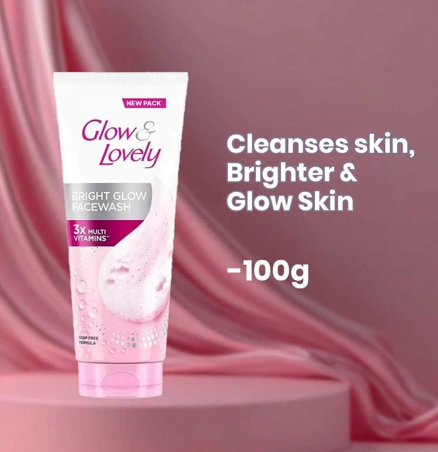 Glow & Lovely Face Wash 100g - Health & Personal Care