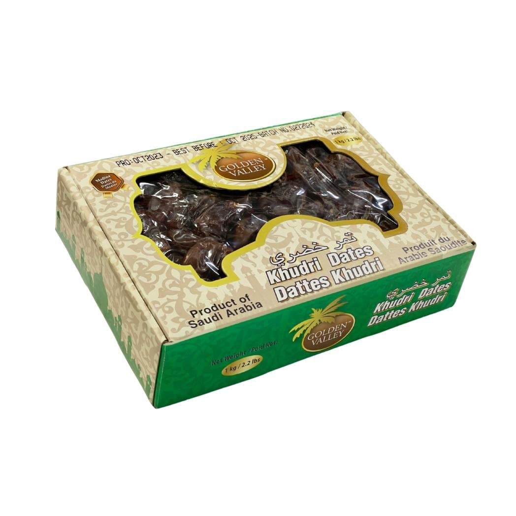 Golden Valley Natural Khudri Dates 1kg - Snacks