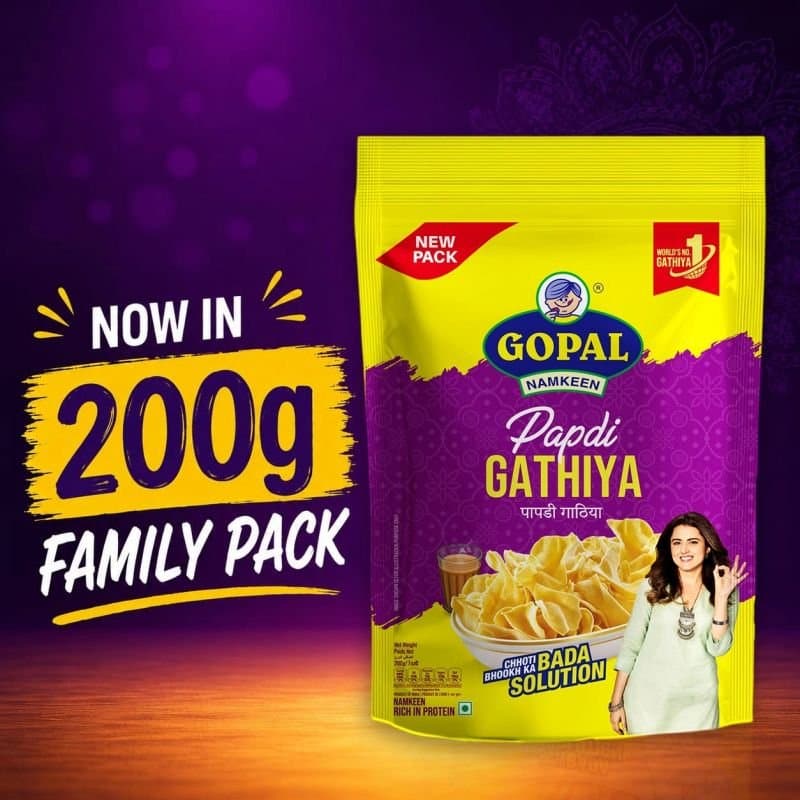 Gopal Bhavnagri Gathiya 200g - Snacks