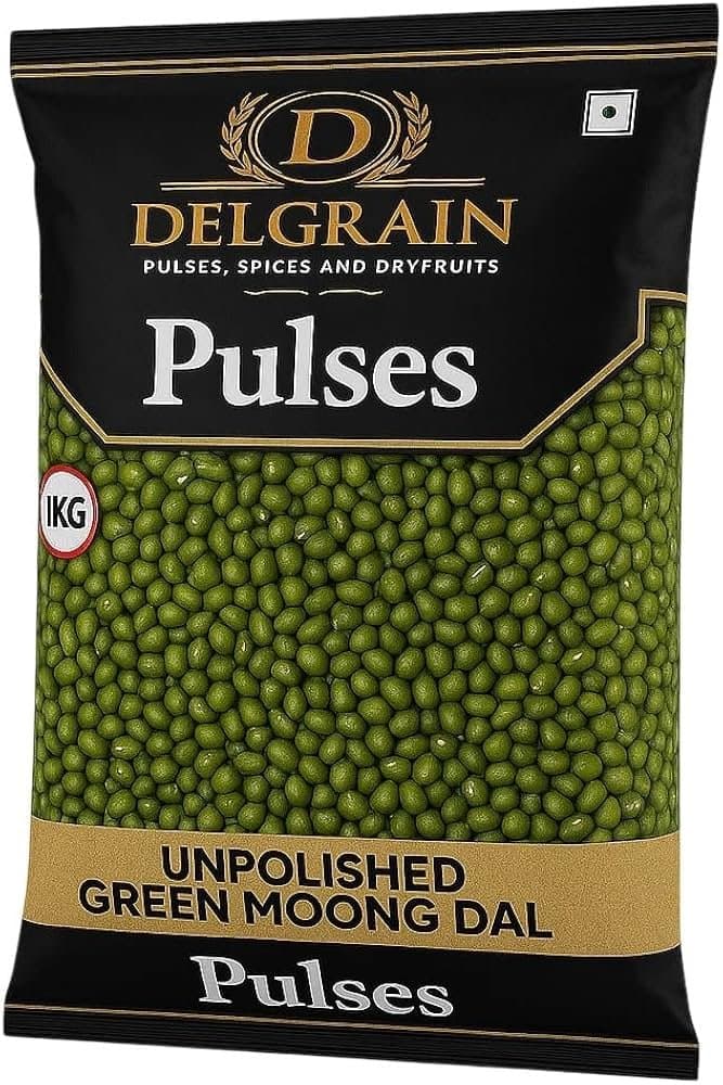 Gujarat Moong Whole 4lb - Pulses, Lentils & Beans