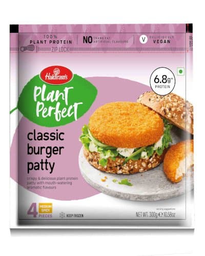 Haldiram's Burger Patty - Frozen