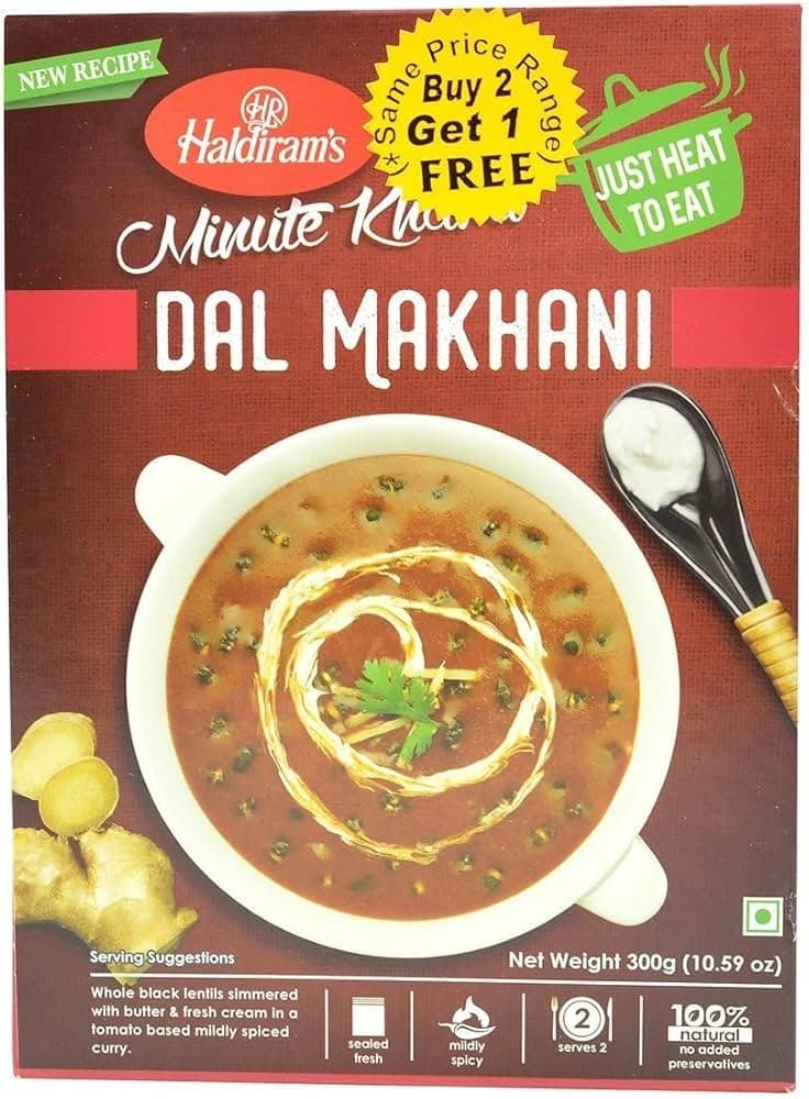 Haldiram's Dal Makhani - Ready-to-Cook