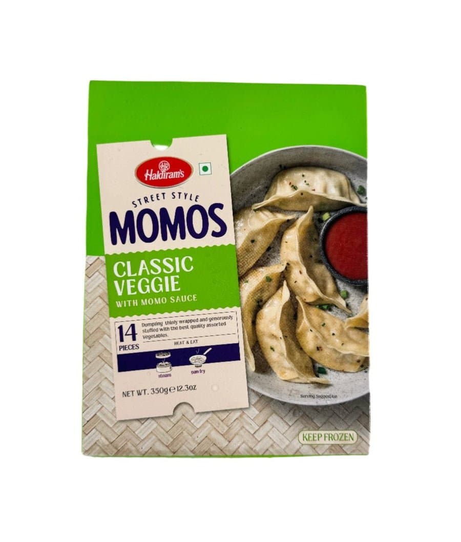 Haldiram's Frozen Momos Classic Veggie 350g - Frozen