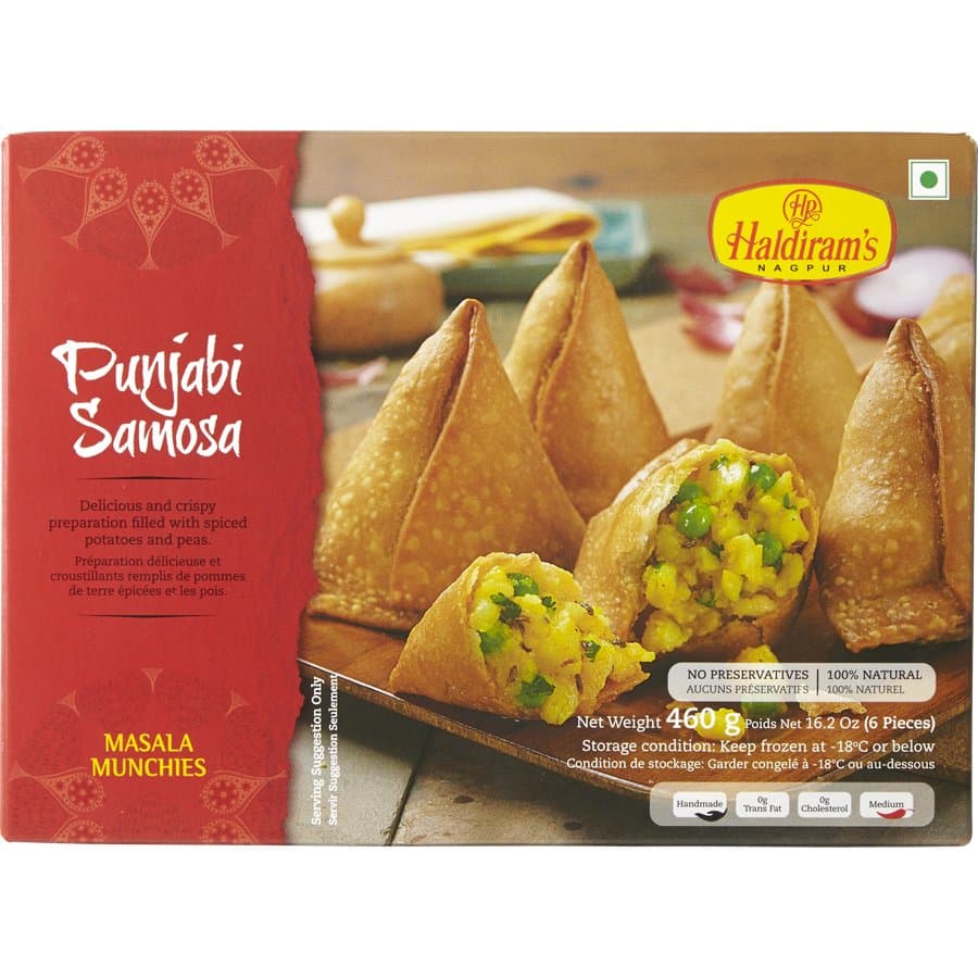 Haldiram's Punjabi Samosa 460g - Frozen