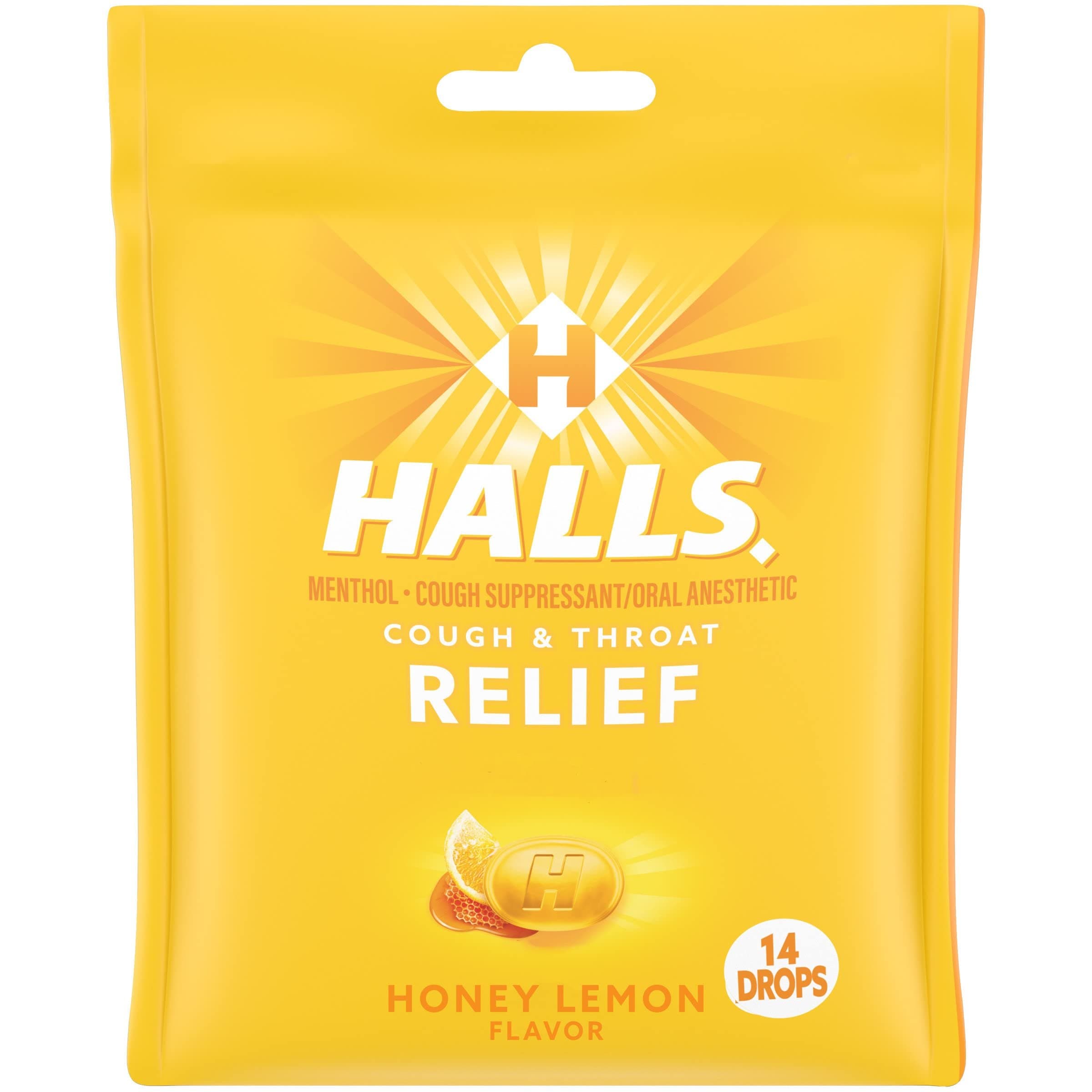 Halls Honey & Lemon 45g - Health & Care