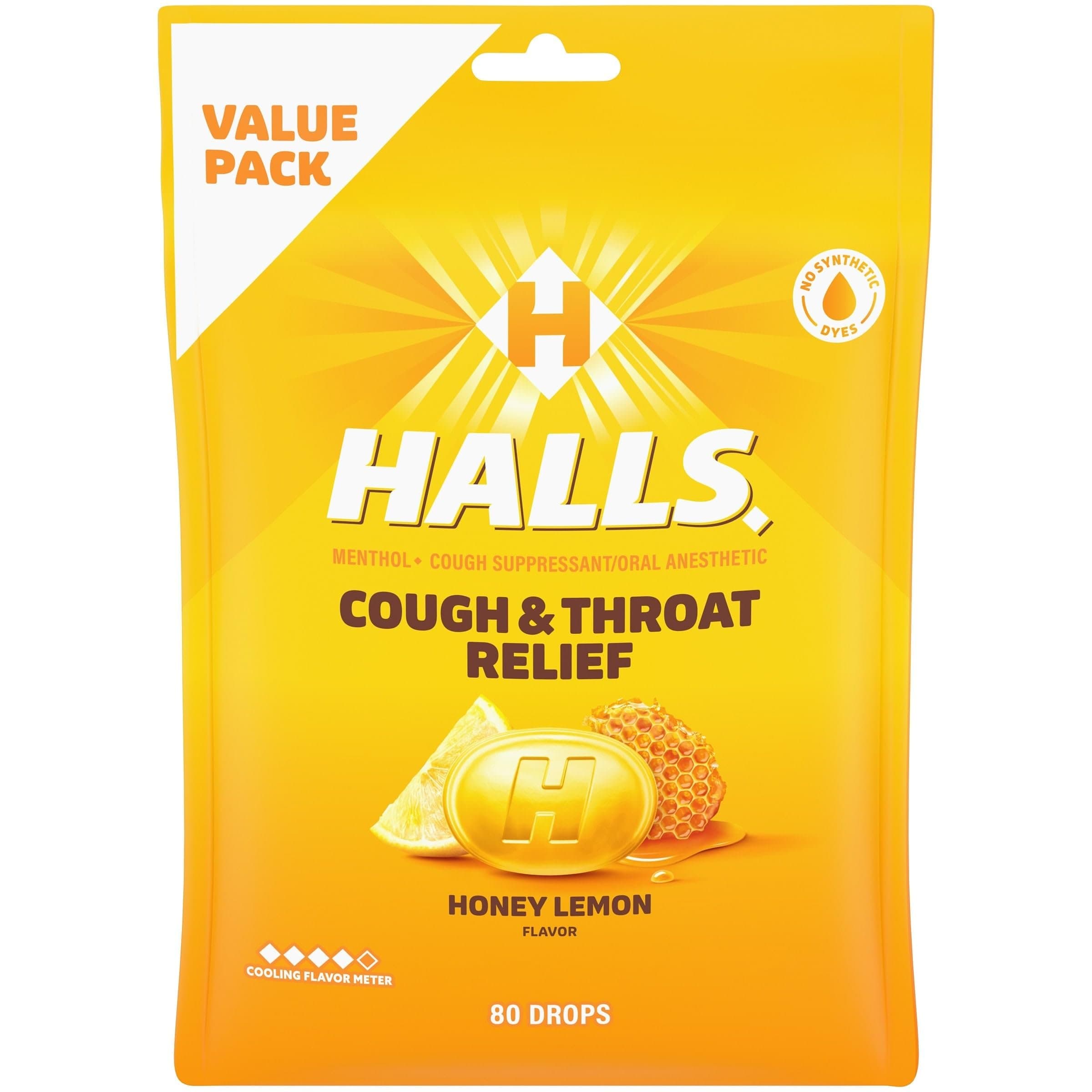 Halls Yellow Lemon - Snacks & Namkeen