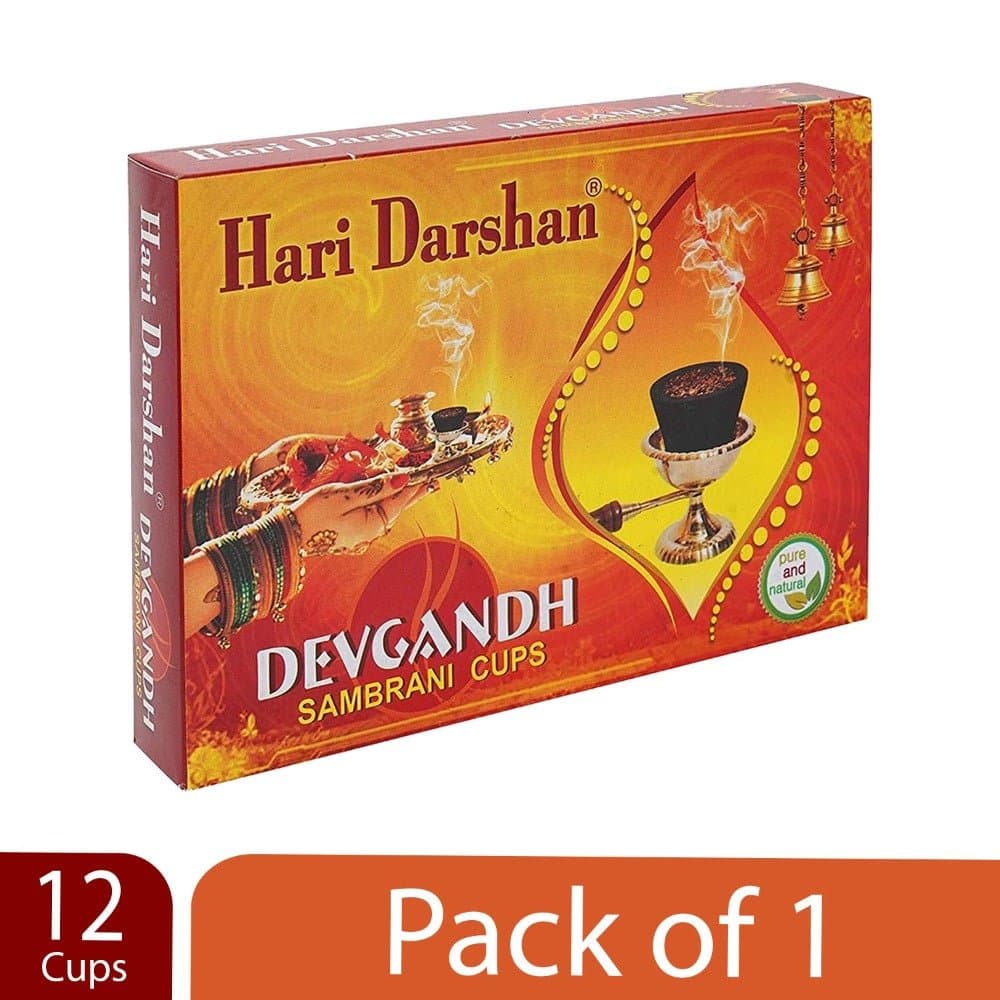 Hari Darshan Devgandh Sambrani Cups - KitchenReligious