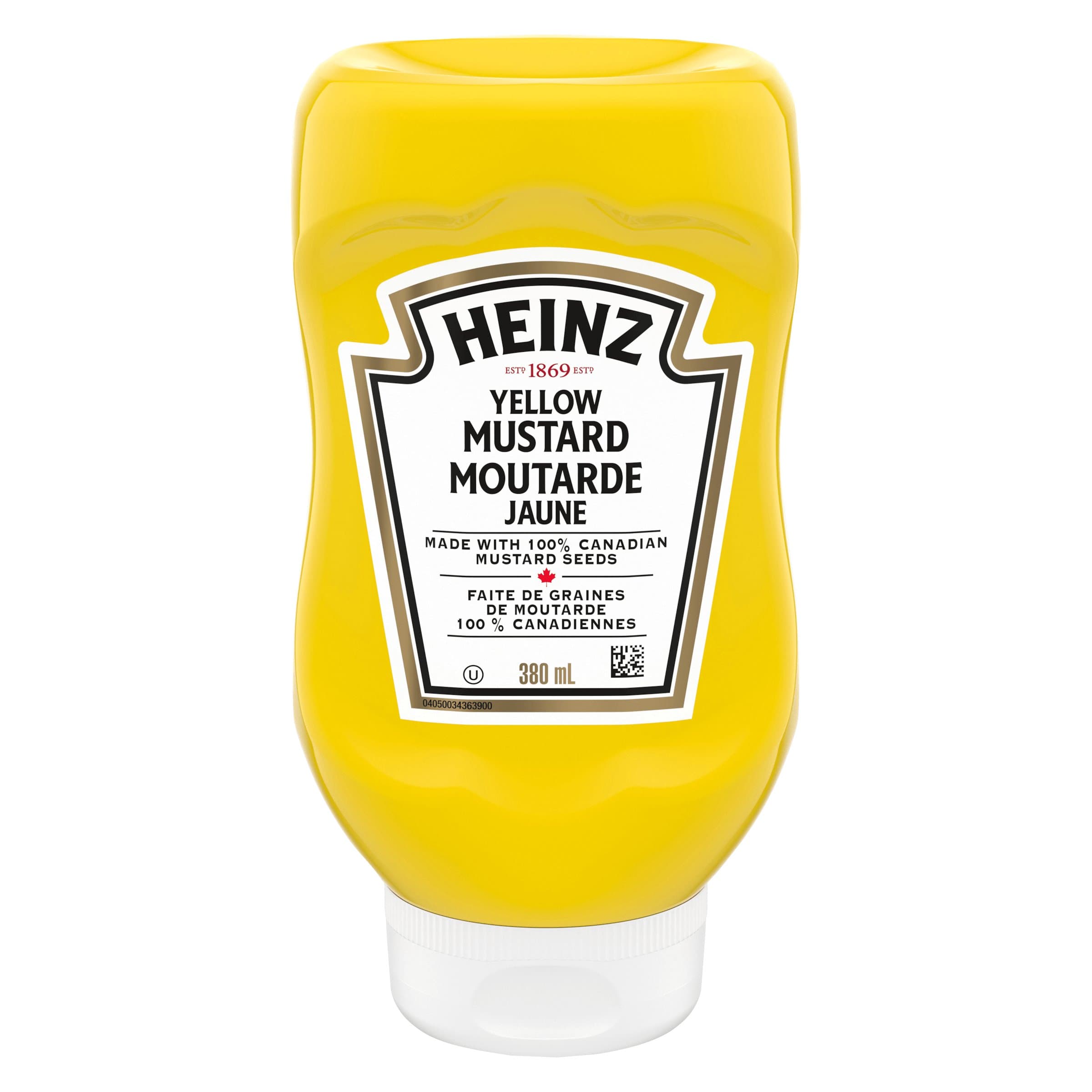 Heinz Mustard Yellow Sauce 380ml - Condiments