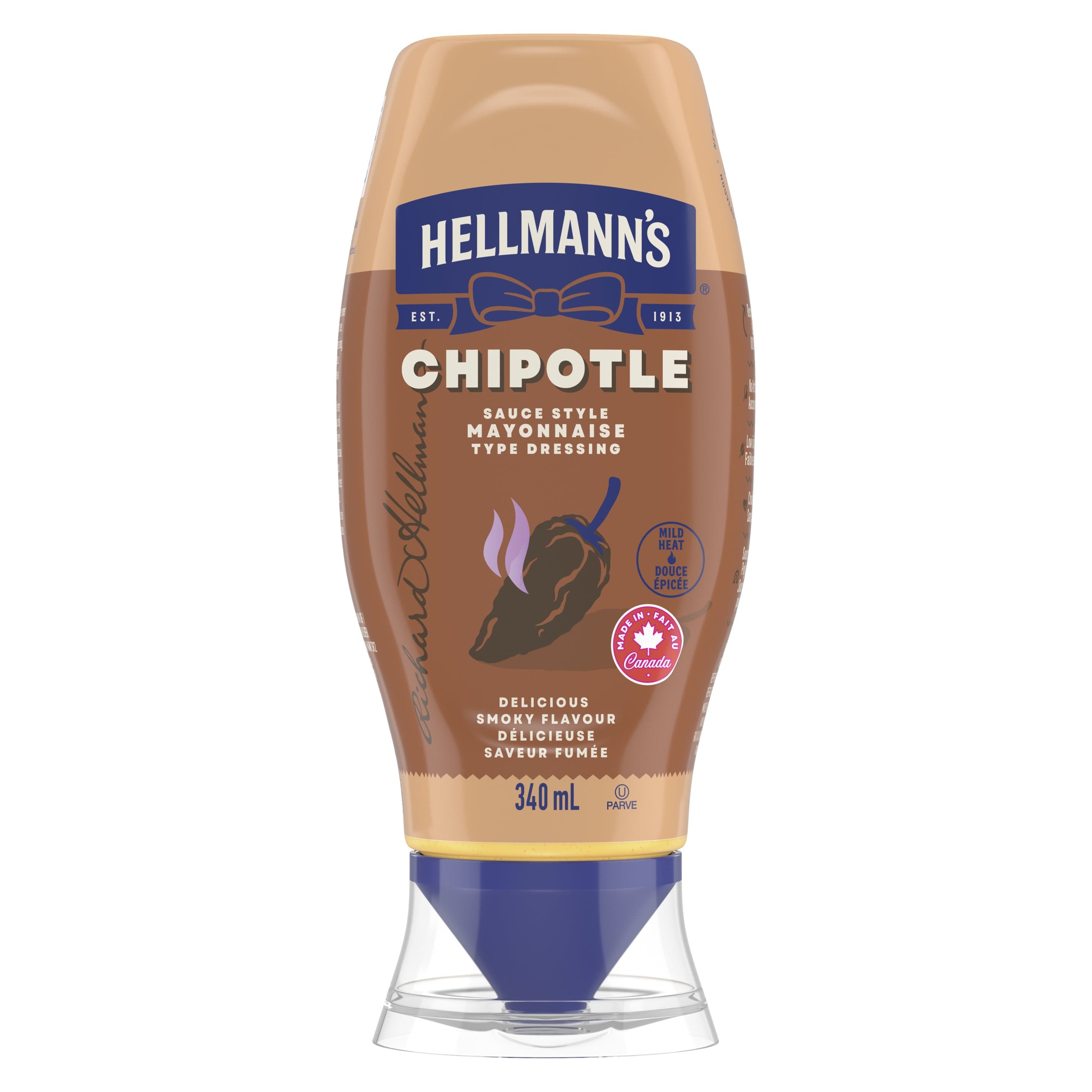 Hellmann's Spicy Chipotle Mayonnaise 325ml - Condiments