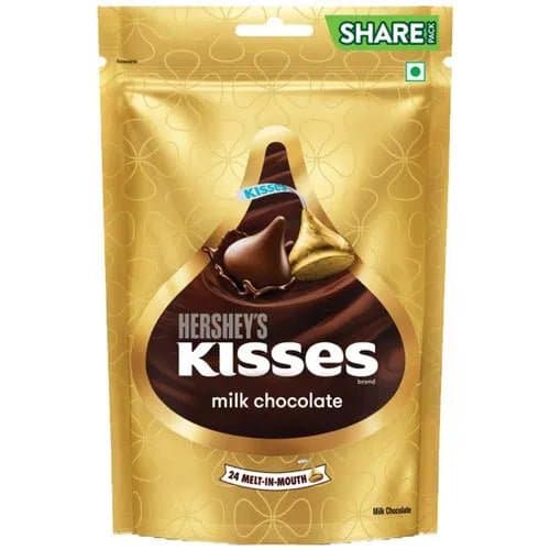 Hersheys Kisses Milk Chocolate 108g - Snacks