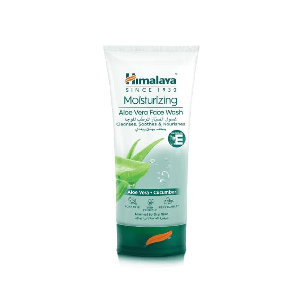 Himalaya Moisturizing Aloe Vera Face Wash - Health & Care