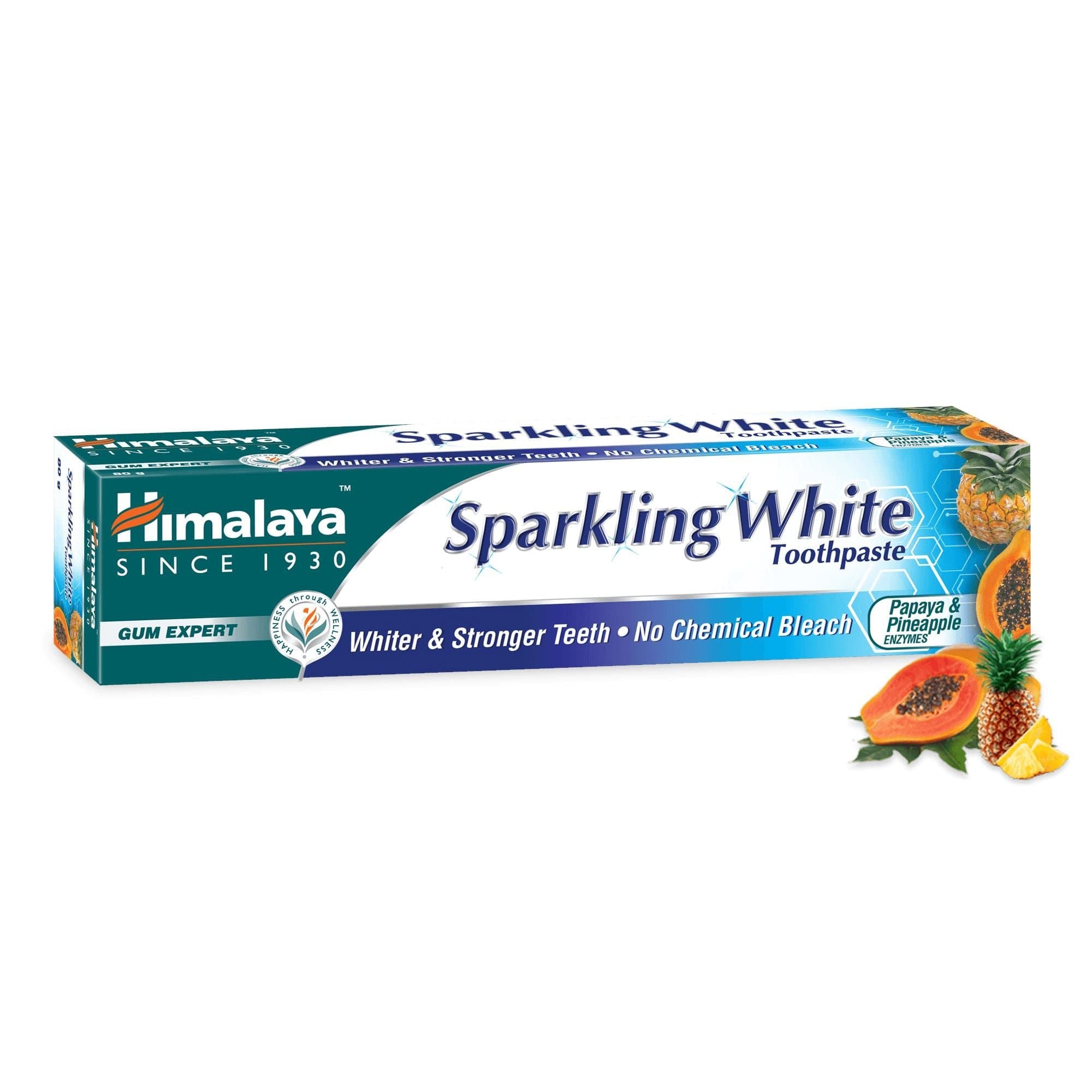 Himalaya Sparkling White Toothpaste 80g - Health & Care