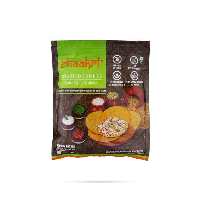 Indu Khakhara Bajri Methi 200g - Snacks