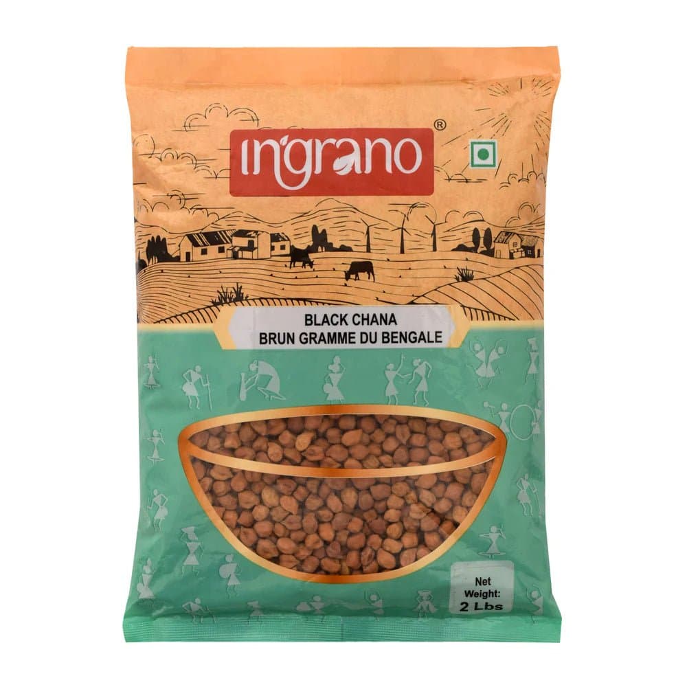 Ingrano Kala Chana 4lb - Pulses