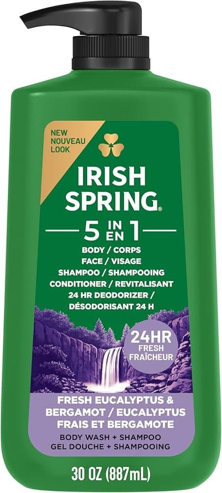 Irish Spring Body Wash 5 In 1 591ml - Health & Care