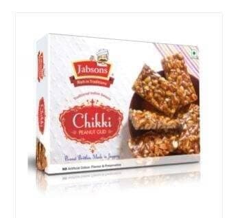 Jabsons Peanut Gud Gajak Square 400g - Snacks