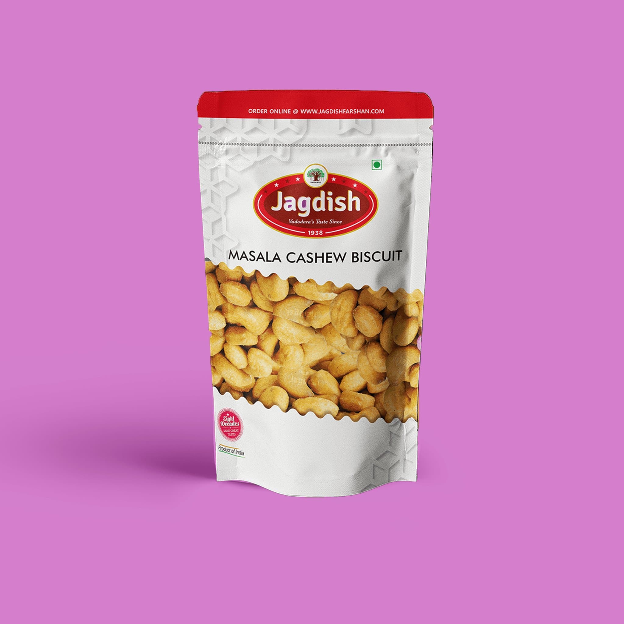 Jagdish Masala Cashew Biscuit 150g - Snacks
