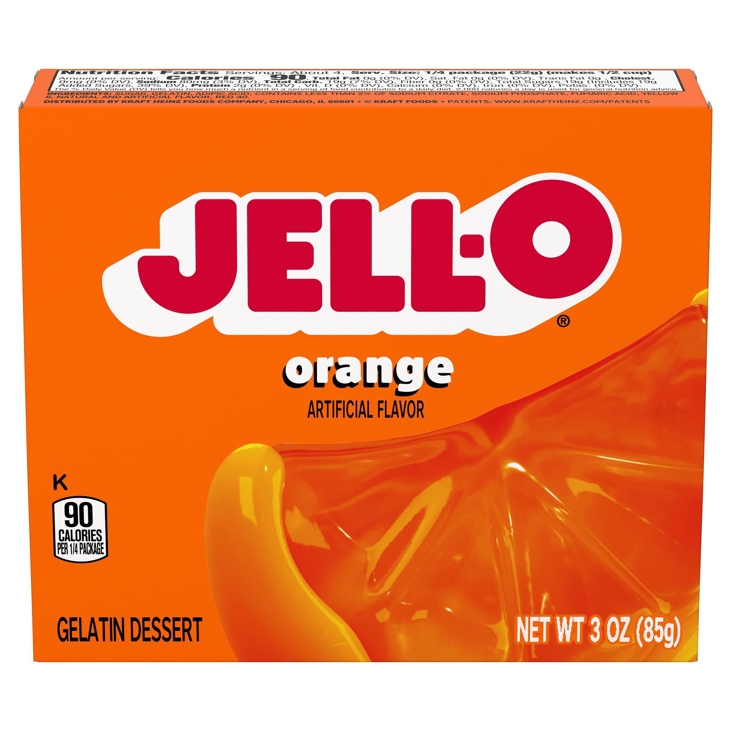 Jell-O Orange 85g - Snacks