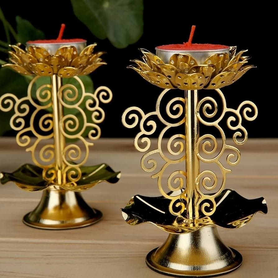 Kamal Flower Candle - Pooja & Religious Items