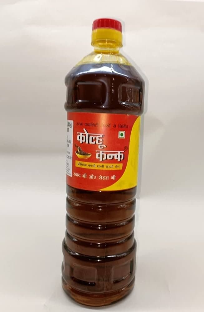 Kanak Mustard Oil 1L - Cooking Essentials