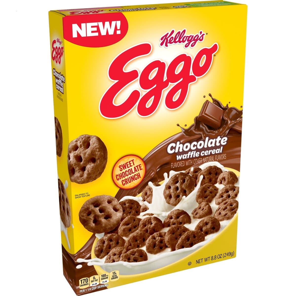 Kellogg's Eggo Chocolate Waffles 280g - Snacks