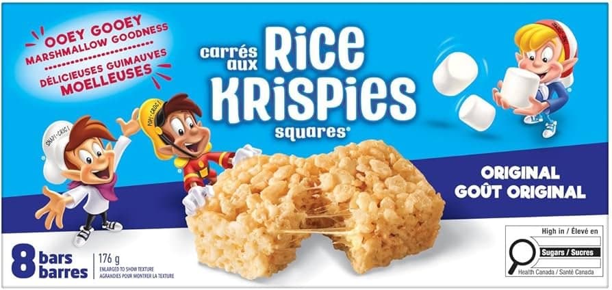 Kellogg's Rice Krispies 8 Bars - Snacks & Namkeen