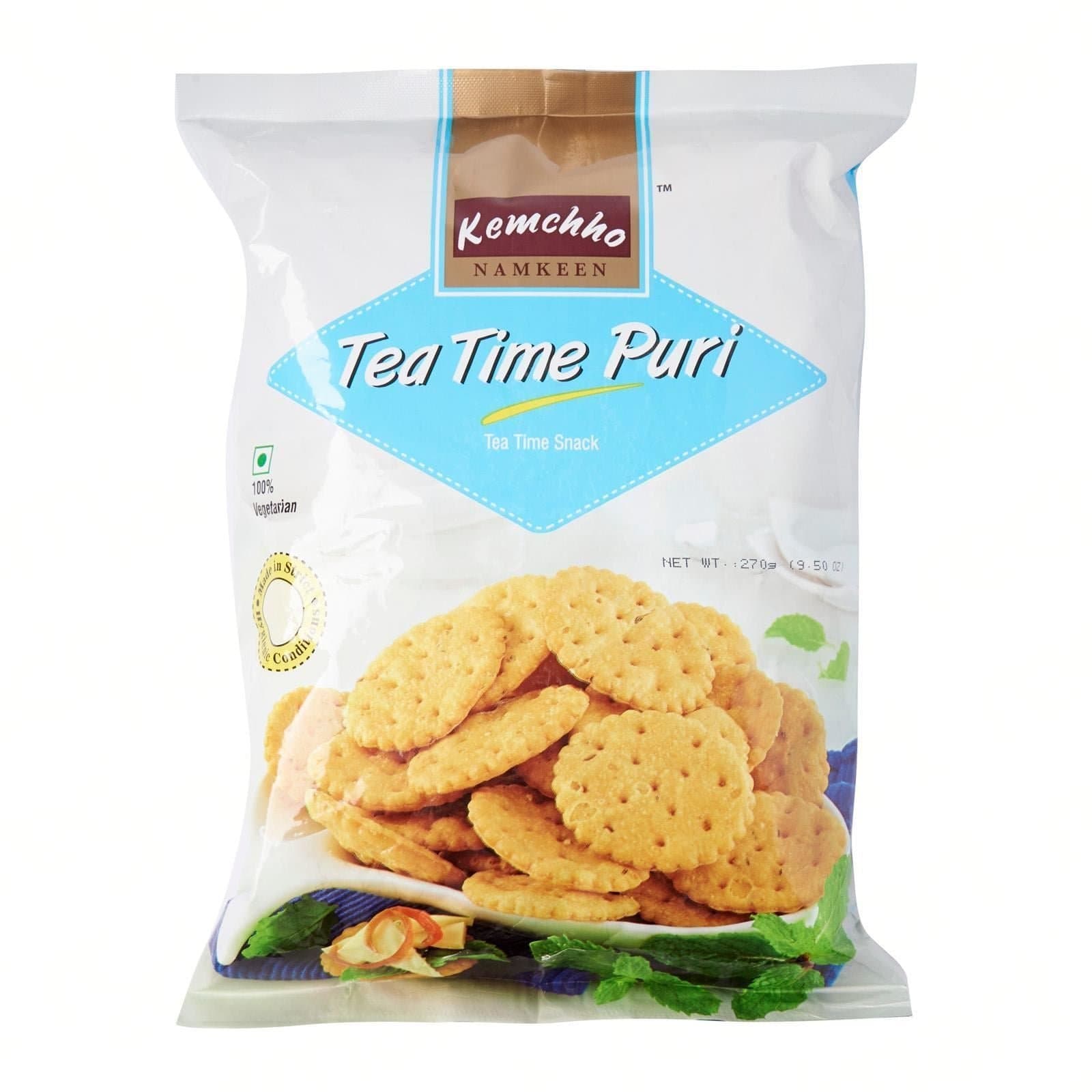 Kemchho Tea Time Puri 270g - Snacks