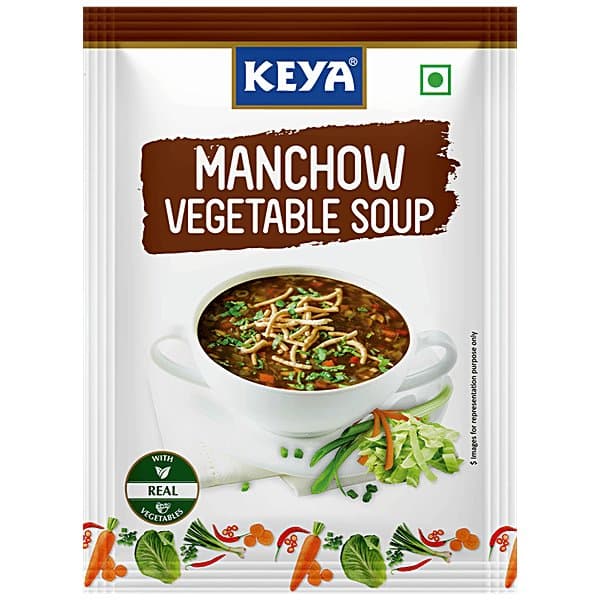 Keya Manchow Veg Soup 44g - Ready-to-Cook