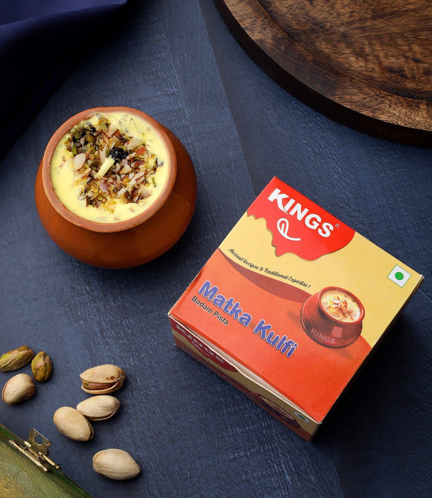 King Almond Kulfi - Frozen
