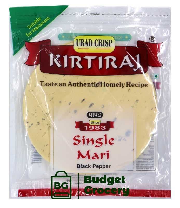 Kirti Papad Single Mari 200g - Snacks