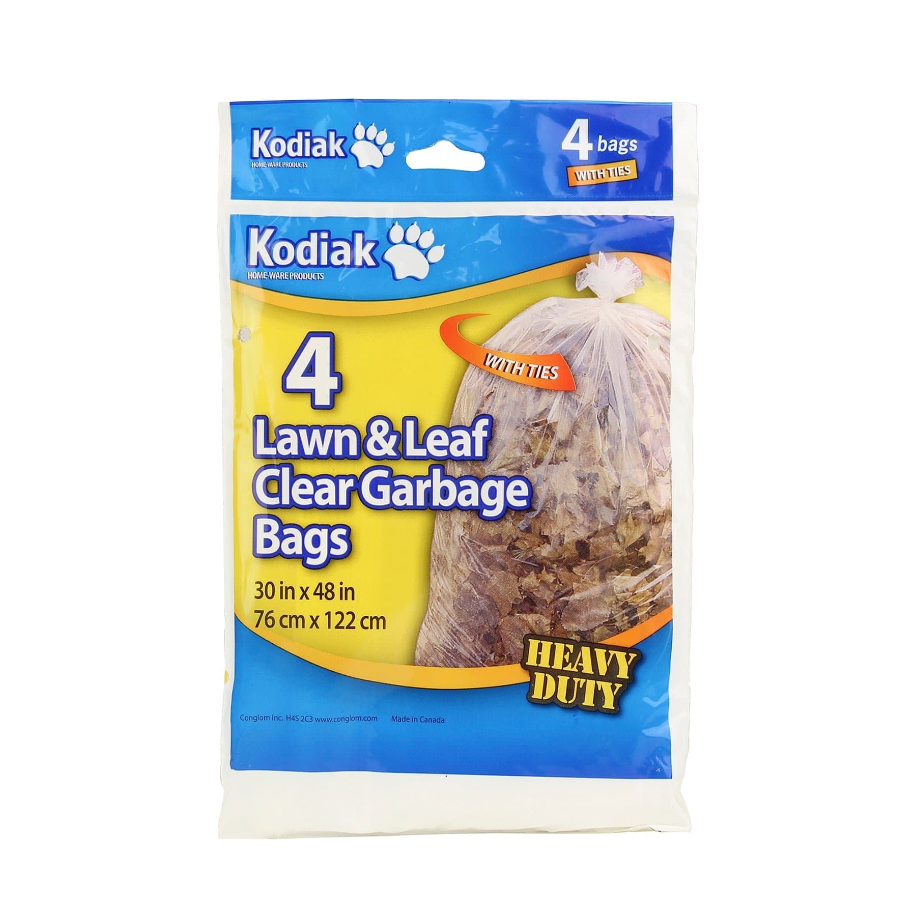 Kodiak Large Garbage Bags 12pcs - Household