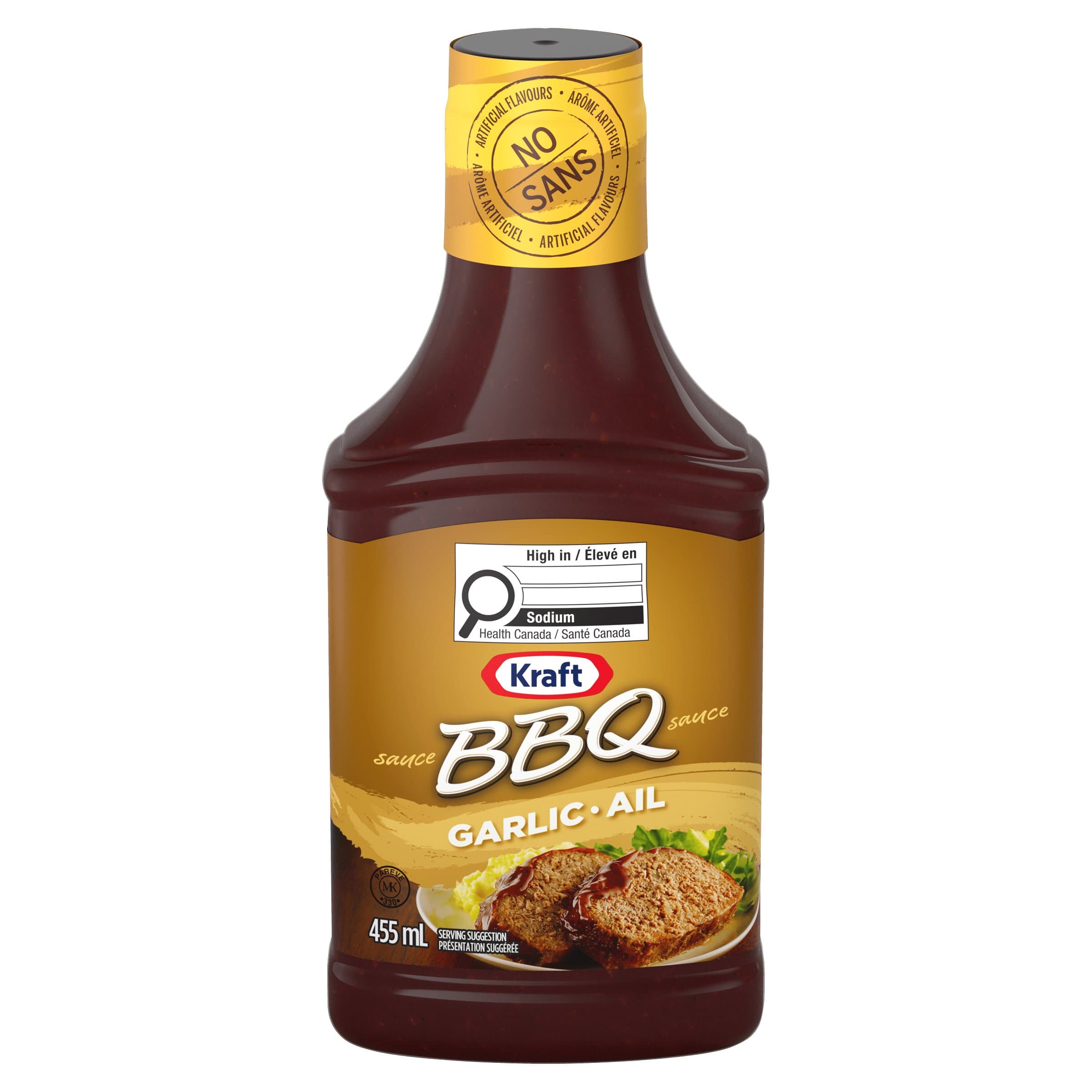 Kraft BBQ Garlic 455ml - Condiments