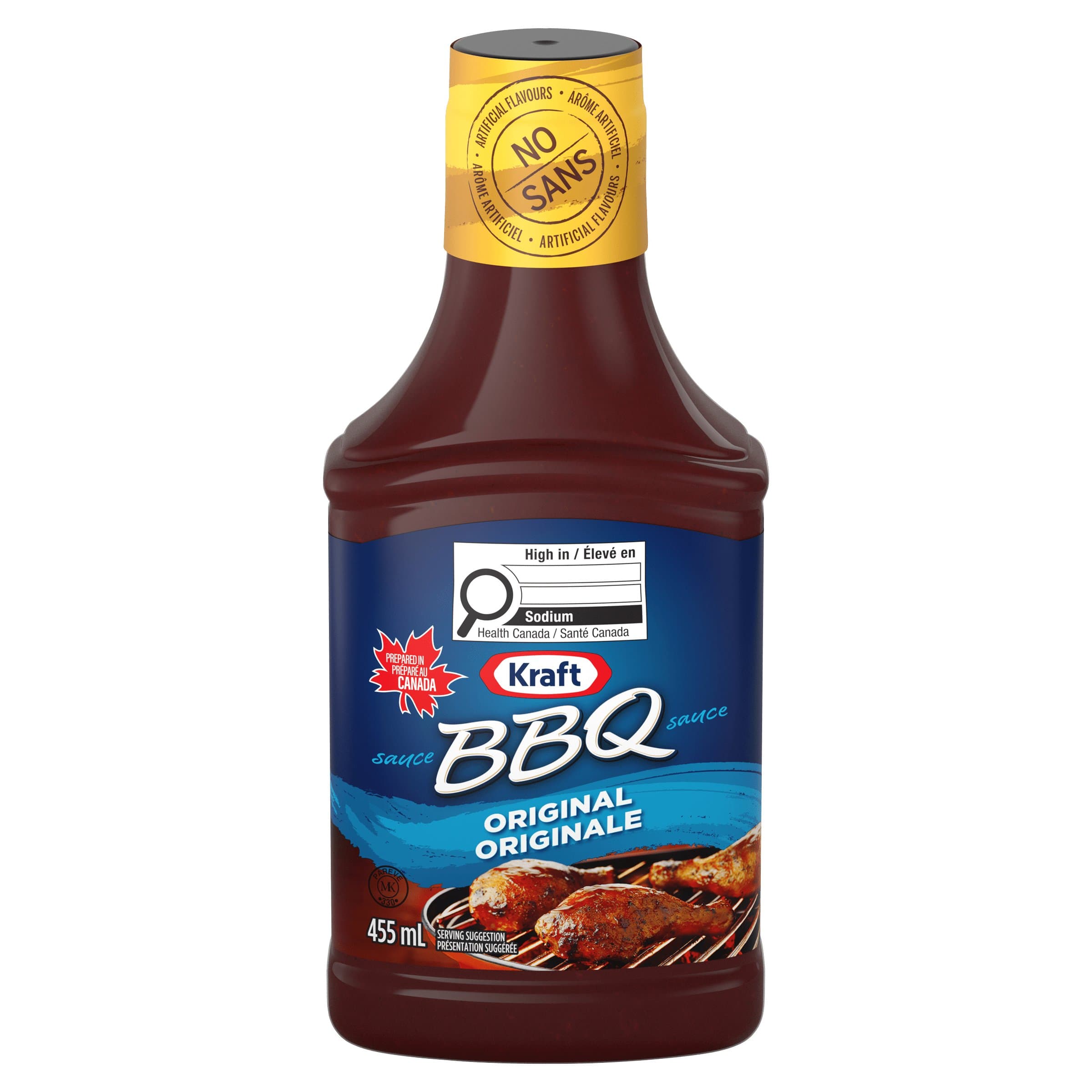 Kraft BBQ Original Sauce 455ml - Condiments