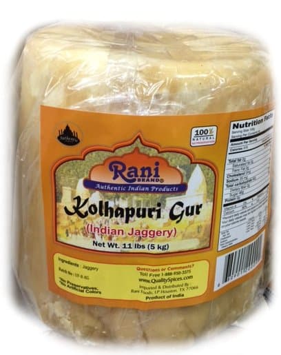 Krutika Jaggery Kolhapuri 5kg - Cooking Oils, Ghee & Essentials