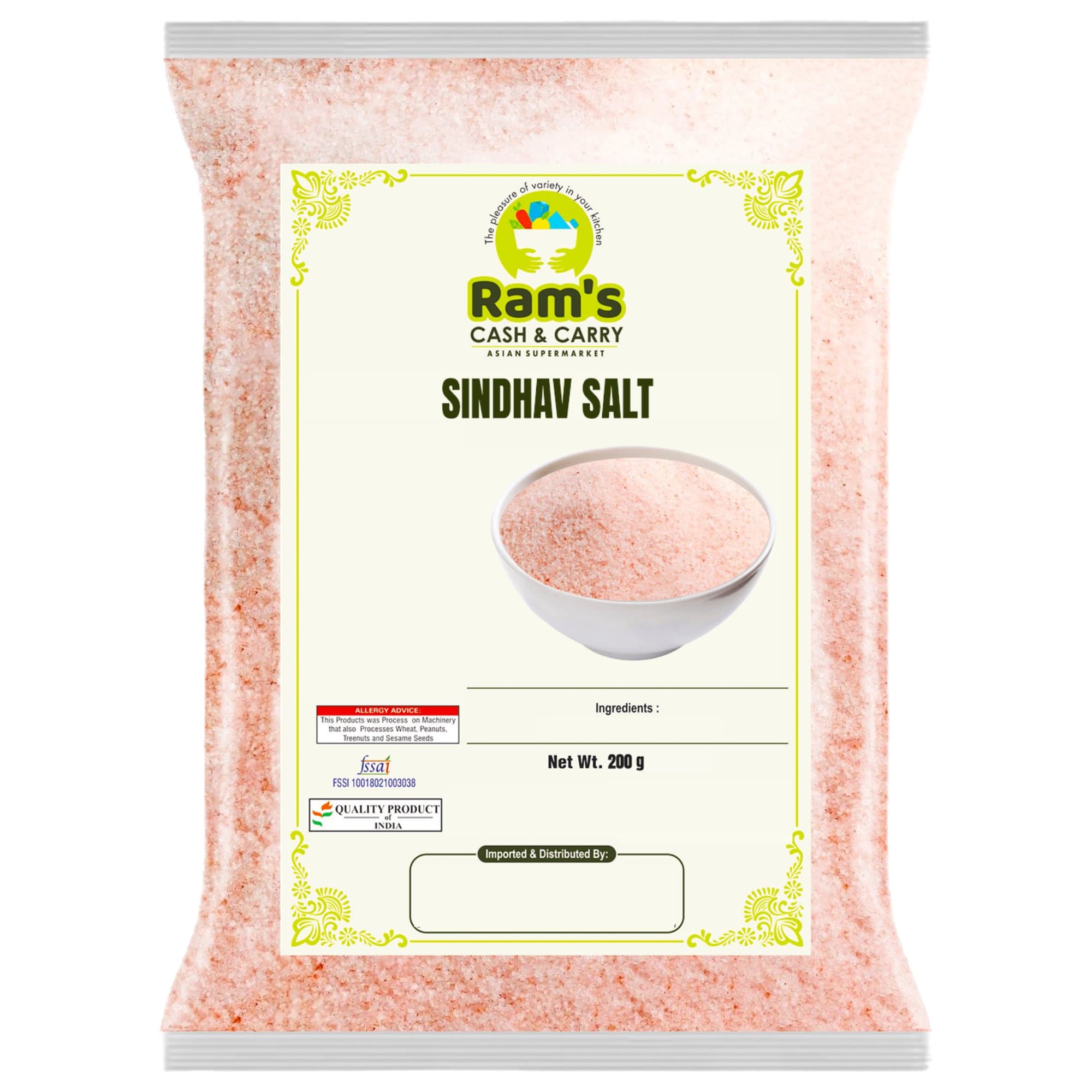 Kx Sindhav Salt 200g - Cooking Essentials