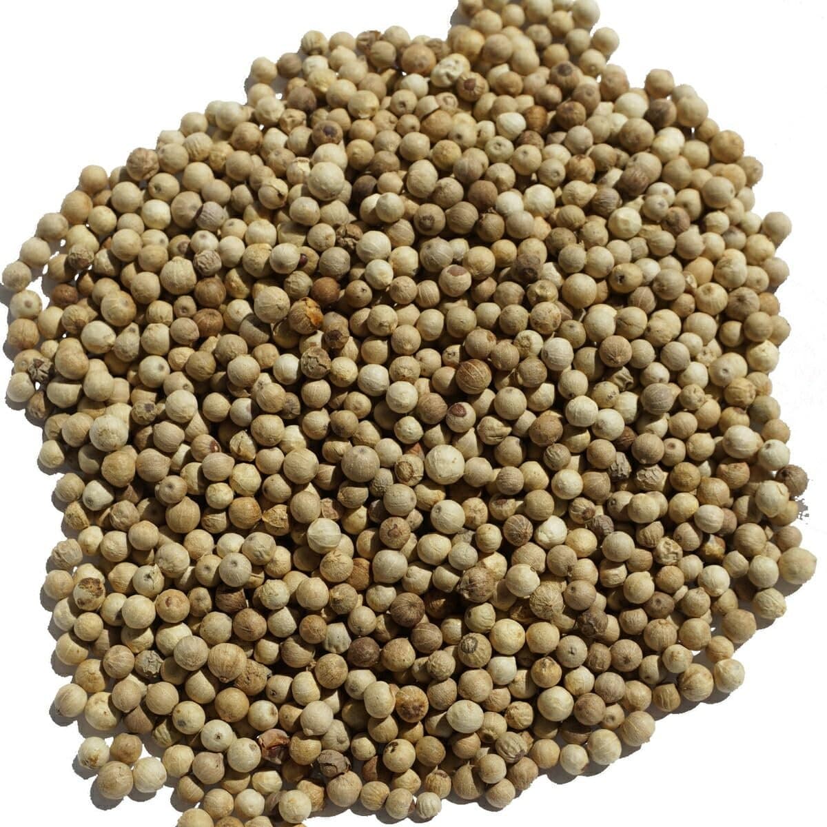 Kx White Pepper Whole 200g - Spices and Herbs