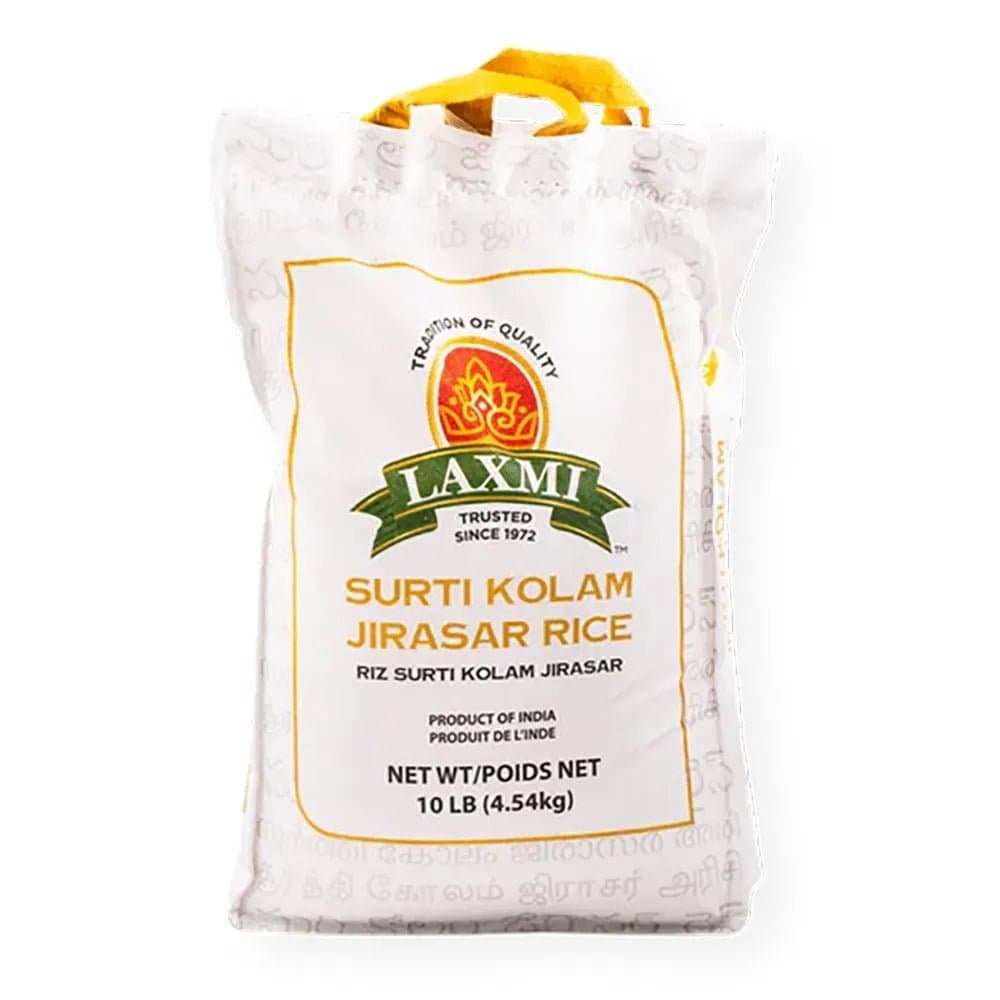 LAXMI Surati Kolam Rice 10lb - Flour & Grains