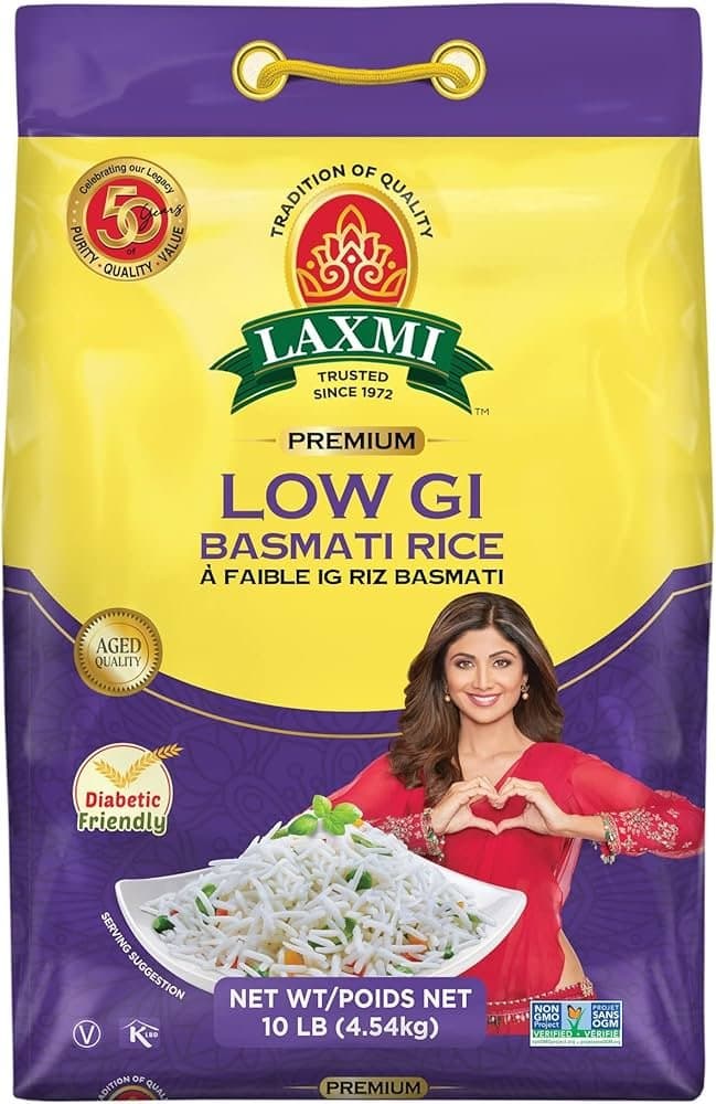 Laxmi Low Glycemic Index Rice - Flour & Grains
