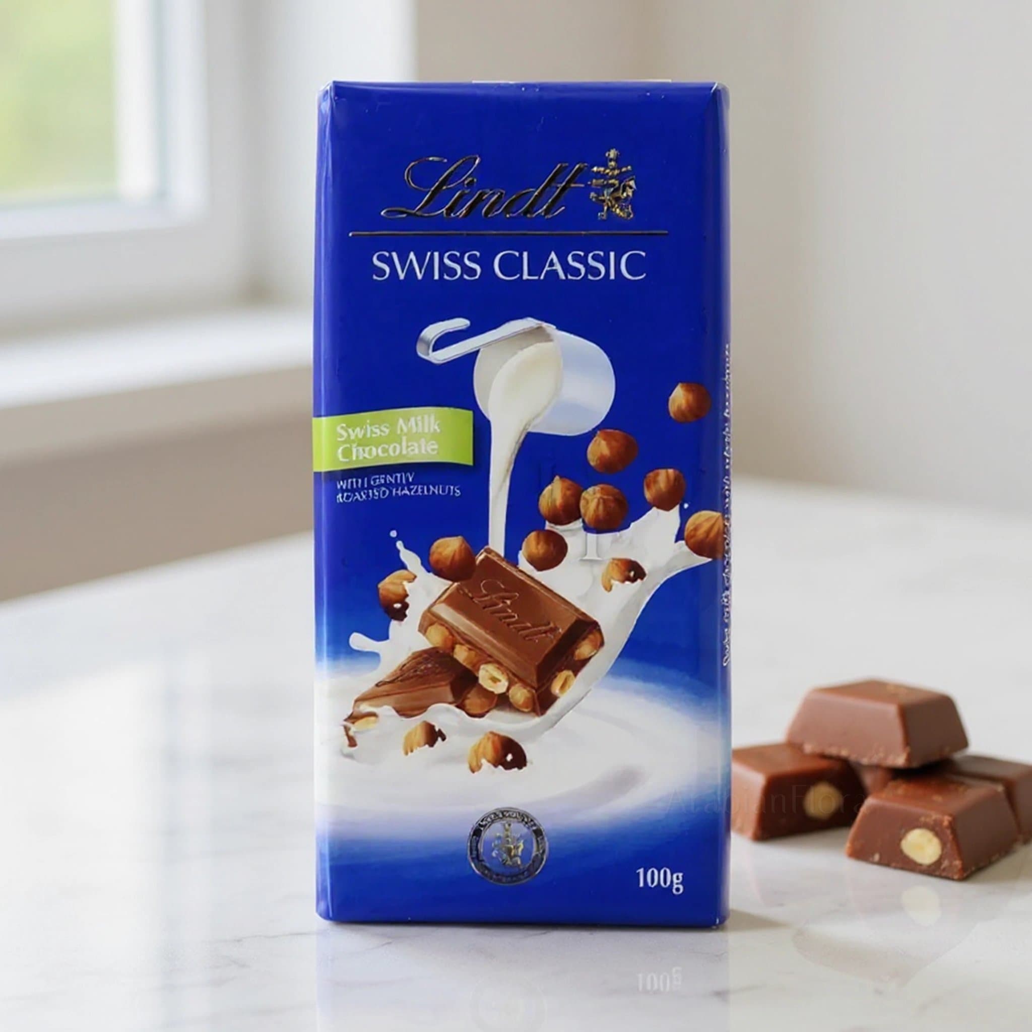 Lindt Swiss Classic Milk 100g - Snacks & Namkeen