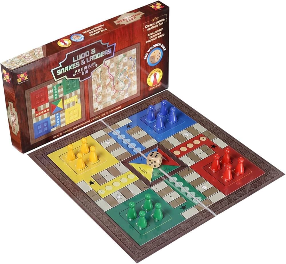 Ludo Snake & Ladders Big - Health & Personal Care