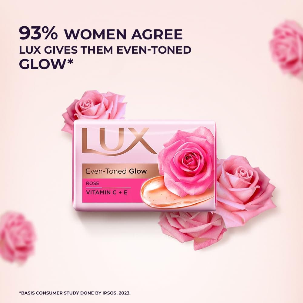 Lux Soft Glow Pink Soap 100g (4+1) - Health & Care