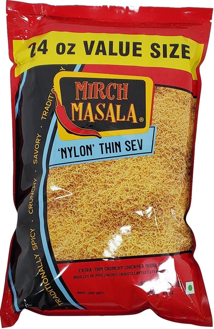 MIRCH MASALA Nylon Sev 680g x12 - Snacks