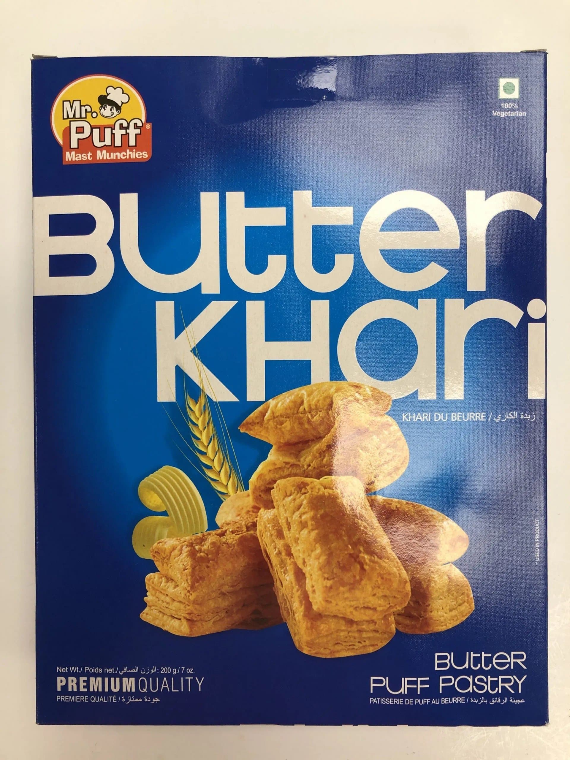 MR. PUFF Butter Khari 200g - Snacks