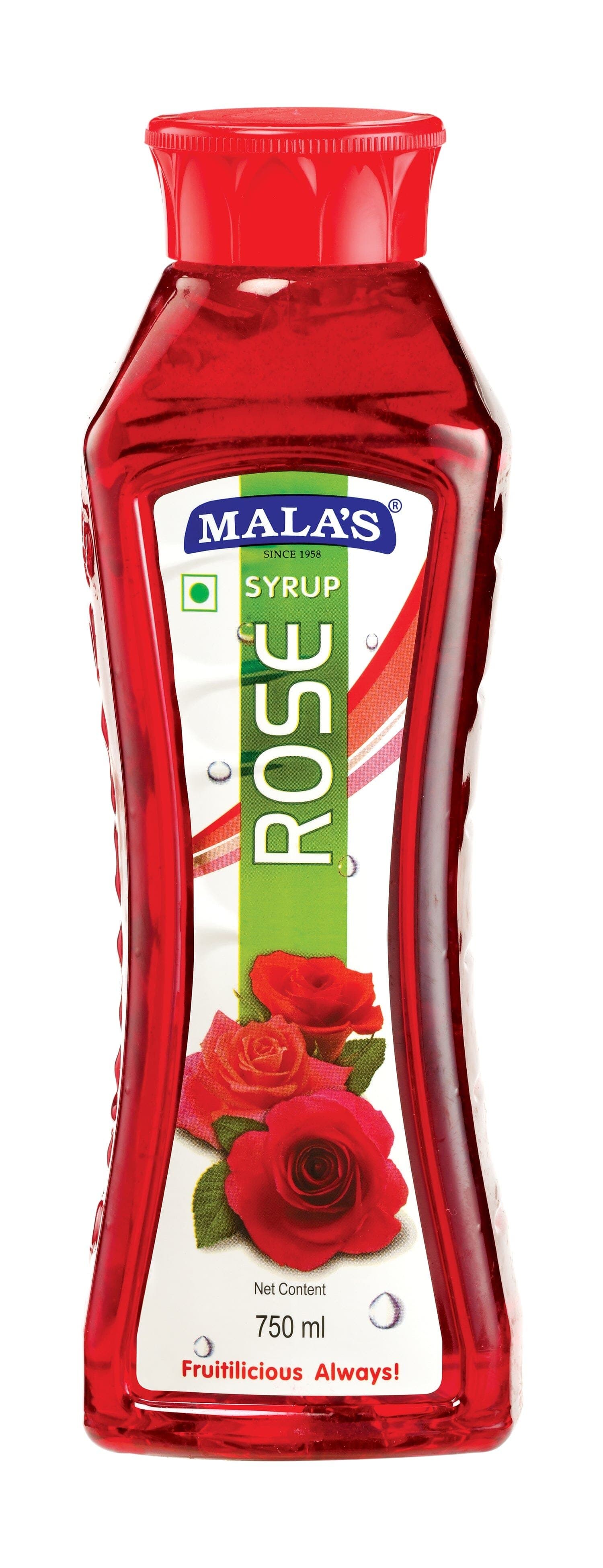 Mala's Rose Syrup 750ml - Beverages