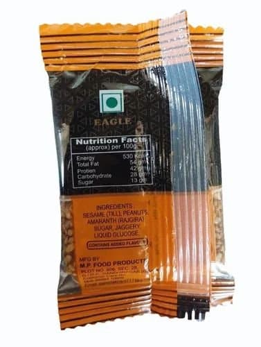 Megh Black Sesame Chikki 100g - Snacks