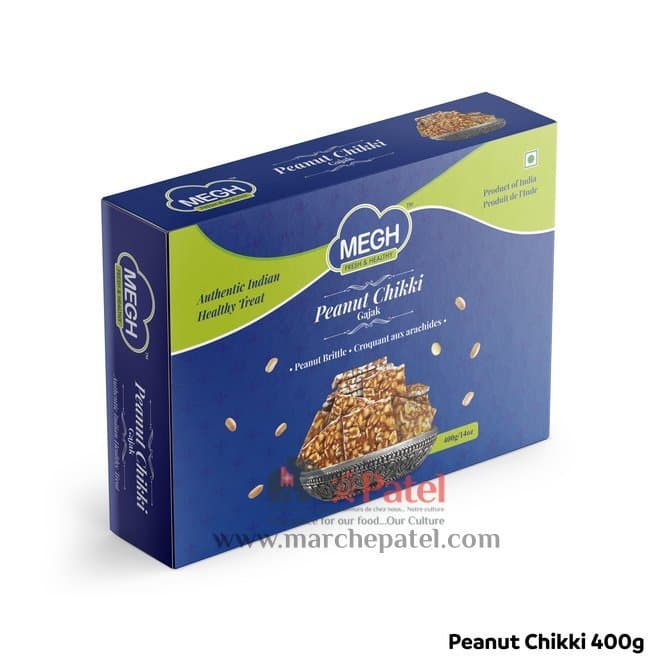 Megh Peanut Chikki 400g - Snacks