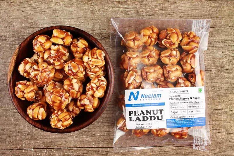 Megh Peanut Laddu 100g - Snacks