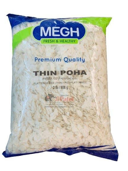 Megh Poha Thin 2lb - Flour & Grains