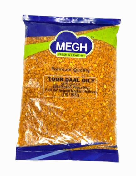 Megh Toor Dal Oily 10lb - Pulses