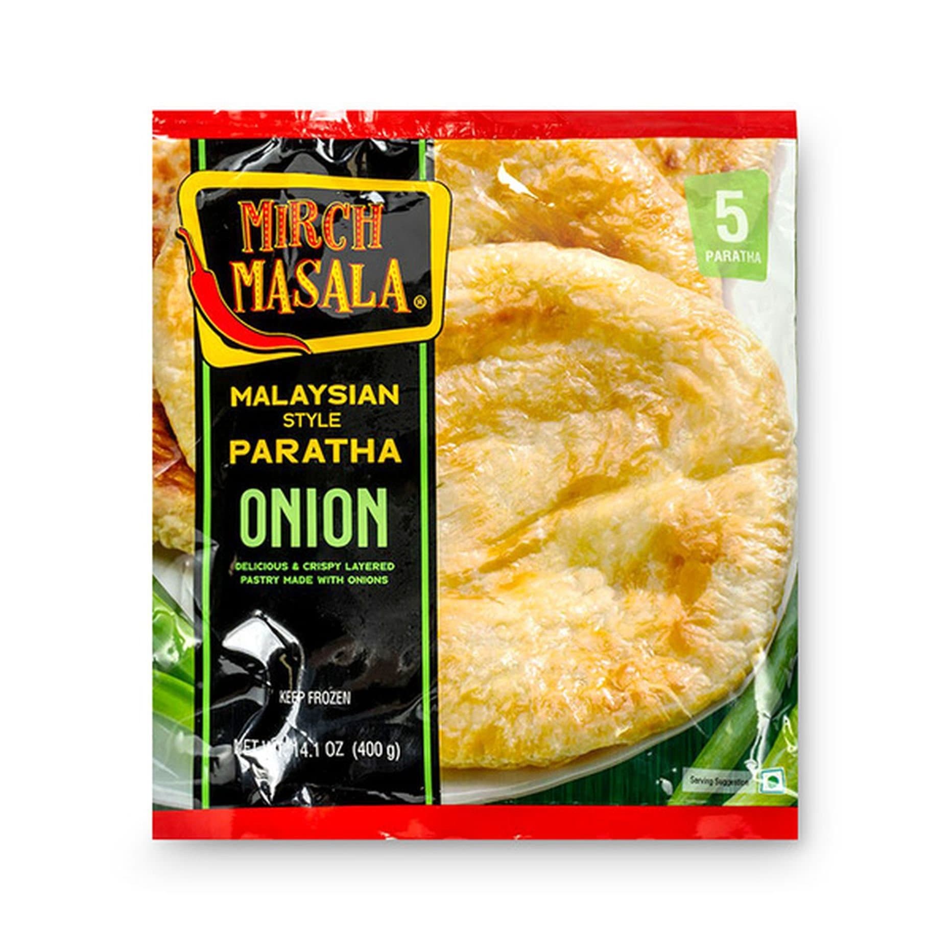 Mirch Masala Onion Paratha - Frozen